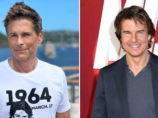 Rob Lowe Reveals 'The Outsiders' Costar Tom Cruise 'Completely Knocked Me Out' During Boxing Match in the '80s: He's a 'Beast'