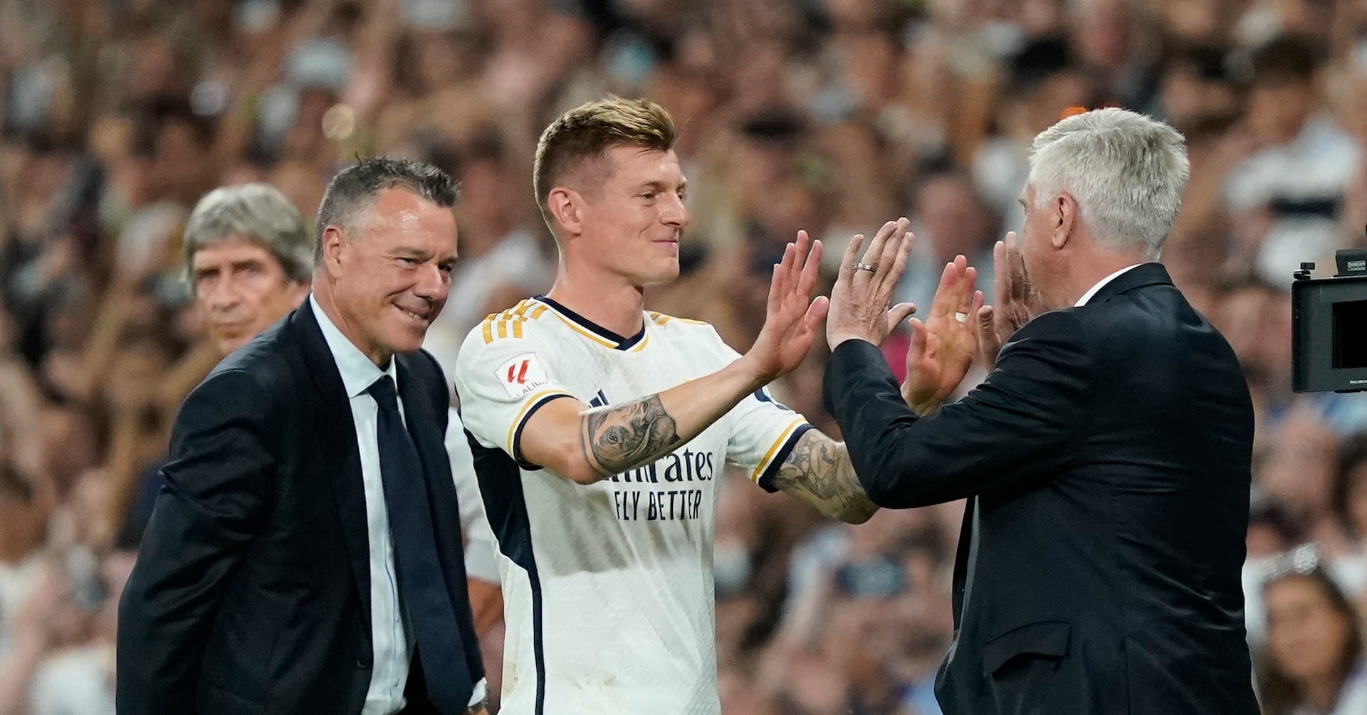 Kroos will leave at the top, Ancelotti says