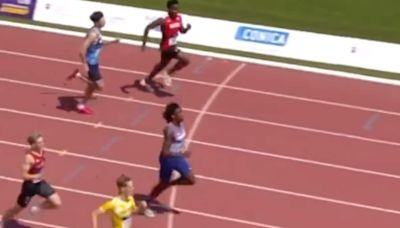 Watch: British Sprinter Slows Before The Finish Line, Internet Can't Believe It - News18