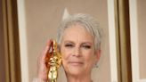 Jamie Lee Curtis gave her Oscar a googly eye, says 'EGOT, I'm comin' for ya!'