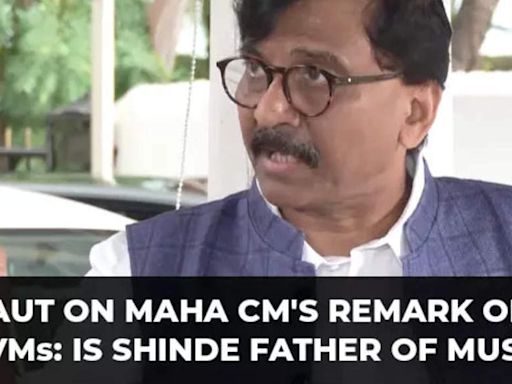 'Shinde Elon Musk ka Baap hai Kya?', Sanjay Raut on Maharashtra CM's remark on EVMs