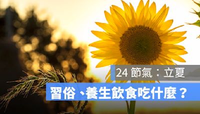 【24 節氣：立夏】立夏習俗、意思、立夏吃什麼養生介紹