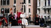 Pope visits Venice Biennale exhibit inside women's prison, consoles prisoners