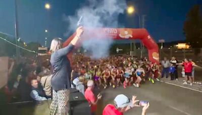 Éxito monumental de la carrera nocturna de la Cadena SER en Palencia