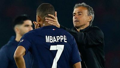 Luis Enrique responde con gracia sobre la llegada de Mbappé al Real Madrid