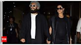 Ranveer Singh and Deepika Padukone All Smiles on Return from London Holiday Ahead of 'Kalki 2898 AD' Premiere | - Times of India