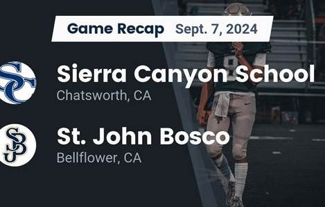 Football Game Preview: St. John Bosco Hits the Road