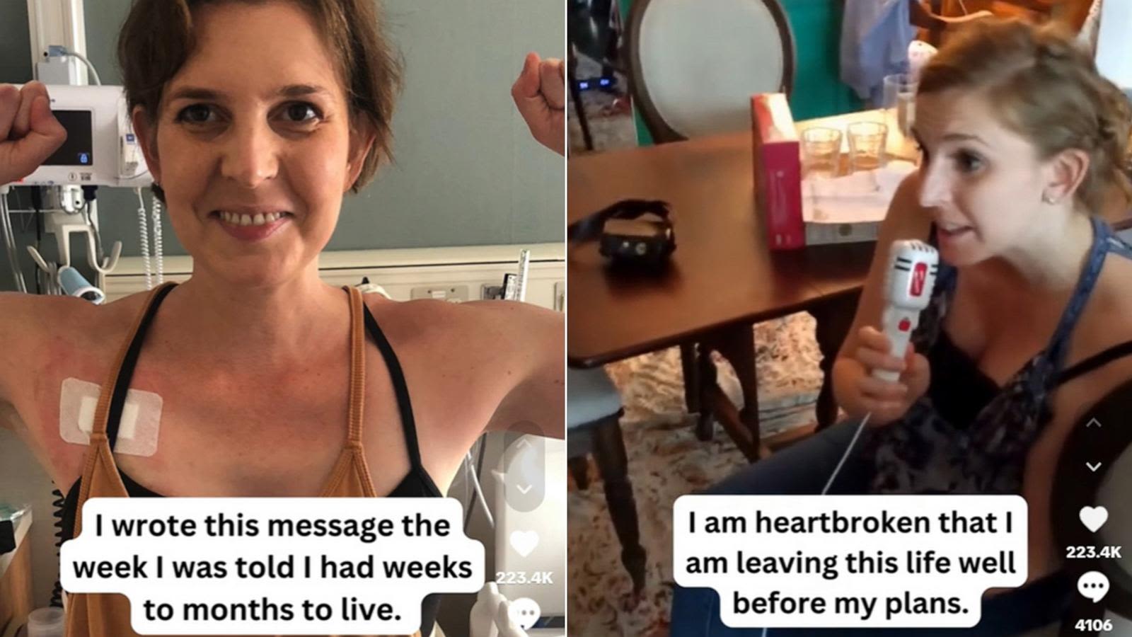 Husband speaks out after late wife's goodbye video goes viral