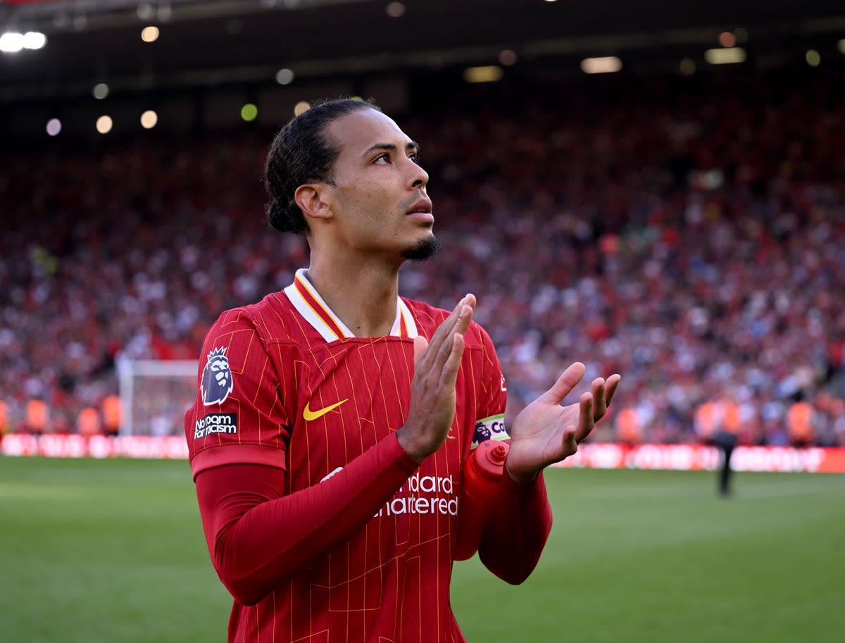 Virgil van Dijk throws support behind Arne Slot but reveals no progress with Liverpool contract