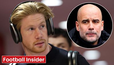 Kevin De Bruyne to follow Pep Guardiola in quitting Man City - Keith Wyness