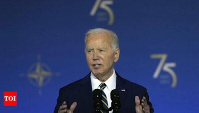 Nato summit: Biden vows increased air defenses for Ukraine, reaffirms US's commitment - Times of India