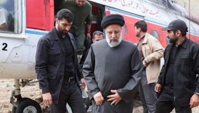 Se estrelló el helicóptero en el que iba el presidente de Irán, Ebrahim Raisi