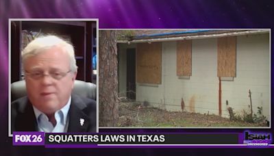 Texas State Senator Paul Bettencourt talks squatters laws