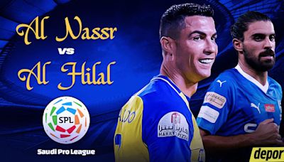 Al Nassr vs Al Hilal EN VIVO con Cristiano Ronaldo por la Liga Profesional Saudí