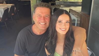 Karl Stefanovic reunited with his model daughter Willow in Paris