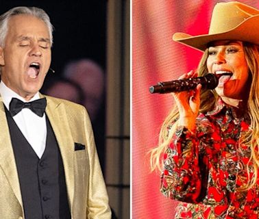 Andrea Bocelli announces new Duets album – Listen to Shania Twain single here