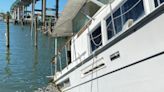 VIDEO: Hurricane Ian left giant boat frozen in time near Fort Myers Beach