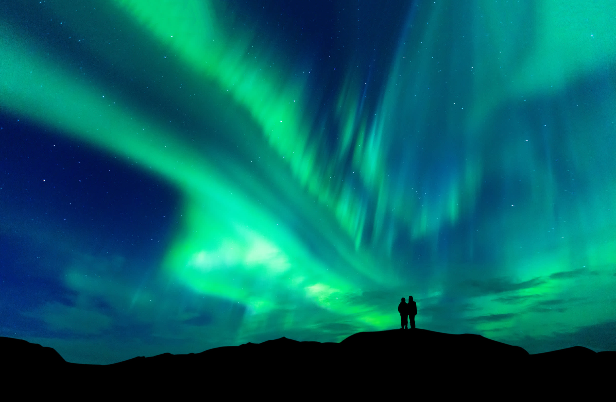 How else to see the northern lights