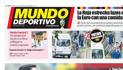 Portada de MD Bizkaia-Araba de hoy martes