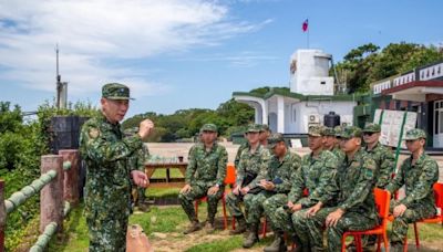 視導馬祖恰逢共軍擾台 參謀總長梅家樹第一線掌握軍情應對