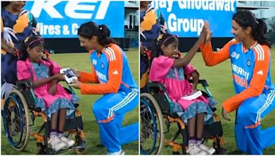 Watch Smriti Mandhana's Heartwarming Gesture After India Vs Pakistan Women's Asia Cup Match