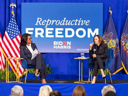 ‘Ovaries!’ Kamala Harris and Abbott Elementary’s Sheryl Lee Ralph discuss reproductive rights in Montgomery County