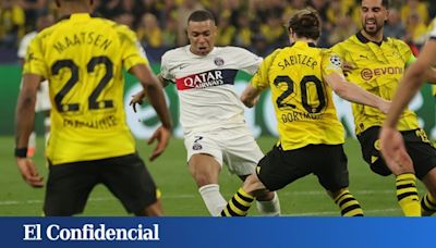 PSG - Borussia Dortmund de Champions League: horario, dónde ver hoy en TV y 'online' el partido de semifinales