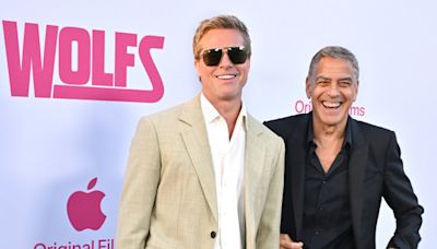 A George Clooney y Brad Pitt les resultó fácil trabajar juntos en su nueva película