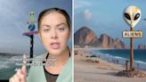 ¿Una playa protegida por aliens? Se encuentra en México y ya es famosa en TikTok