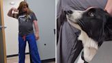 Vet goes to extreme lengths to fool dog who dislikes men: "Is he serious"