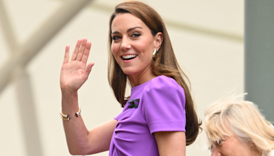 Princess Of Wales Kate Middleton Makes Second Public Appearance Of 2024 In Stunning Rs 1.14 Lakh Purple Midi Dress