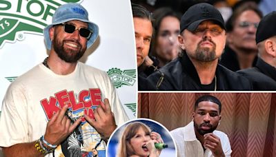 Travis Kelce enjoys boys’ night out with Tristan Thompson, Leonardo DiCaprio while Taylor Swift performs in Ireland