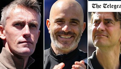 Kieran McKenna, Enzo Maresca and Thomas Frank on four-man Chelsea shortlist