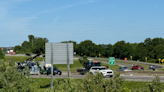 Crash involving tractors on I-70 near St. Charles Rock Road