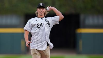 Chicago White Sox 2024 1st-round draft pick Hagen Smith takes it all in during visit to Guaranteed Rate Field