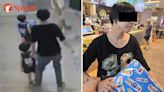 Woman tries to escape after tripping young boy at United Square 'for no reason'