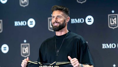 Olivier Giroud makes Los Angeles FC debut as a substitute during Leagues Cup match