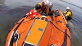 Moment emergency crews rescue boy, 15, plunged off 60ft cliff