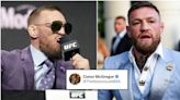 Conor McGregor breaks silence after UFC 303 press conference cancellation