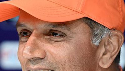 Head coach Rahul Dravid hopeful India plays "good cricket" in T20 World Cup final