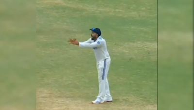 Rohit Sharma's "Virat Kohli Act" Caught On Camera Right Before India's Win Over Bangladesh. Watch | Cricket News