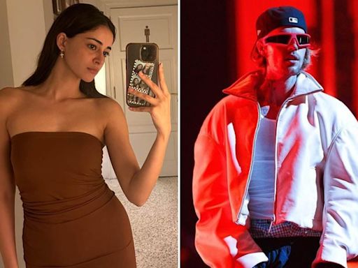 Ananya Panday shares old picture of her fangirl moment with Justin Bieber