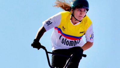 Quién es Queen Saray Villegas, pasó a la final olímpica del BMX Freestyle y tiene gemela