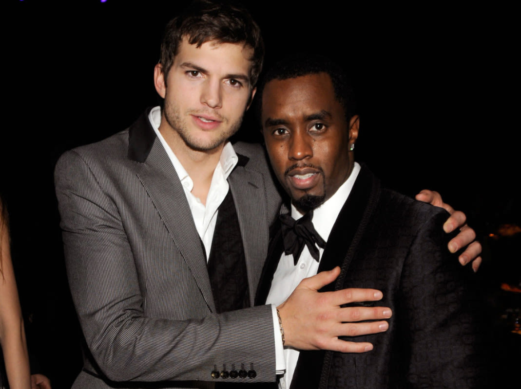 Fans Question Ashton Kutcher's Answer About Attending Diddy's Parties in Throwback Clip