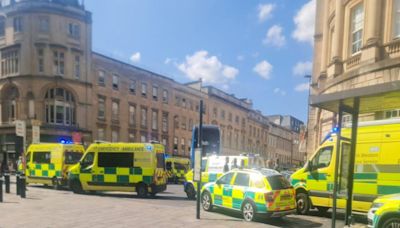 Major incident in Bath city centre after 'chemical attack'