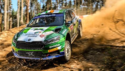 McErlean takes first WRC2 podium in Rally Portugal