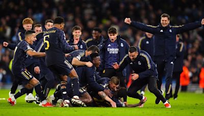 Real Madrid defeats Manchester City in penalty shootout to reach Champions League semifinals