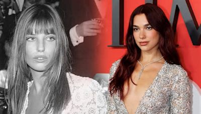 Dopo 50 anni Jane Birkin detta ancora tendenza. L’ultimo Red Carpet di Dua Lipa lo conferma