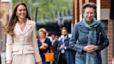 Royal joint engagement firsts as Duchess of Cambridge and Princess Anne team up