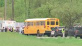 School bus crashes into fence in Greenwich